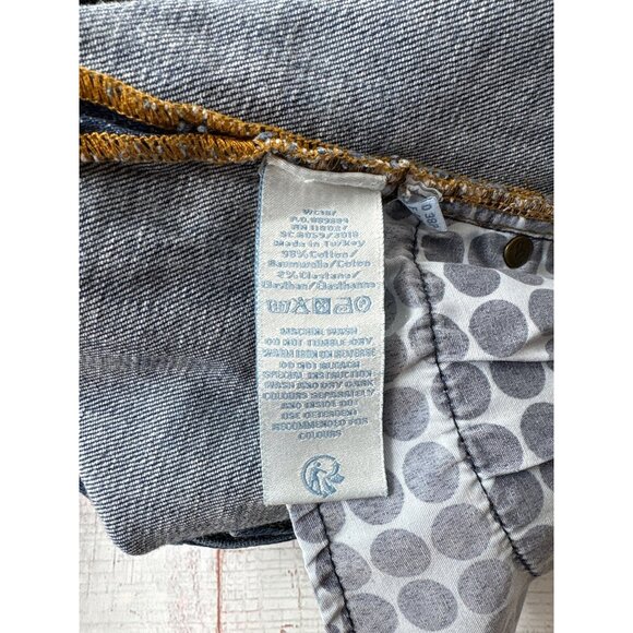 Boden Dark Wash Straight Leg Jeans Size 8 Petite - Picture 7 of 7